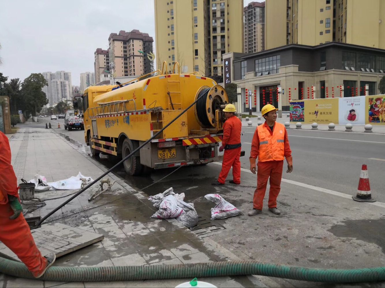 沁源排污管道清淤-管道清洗
